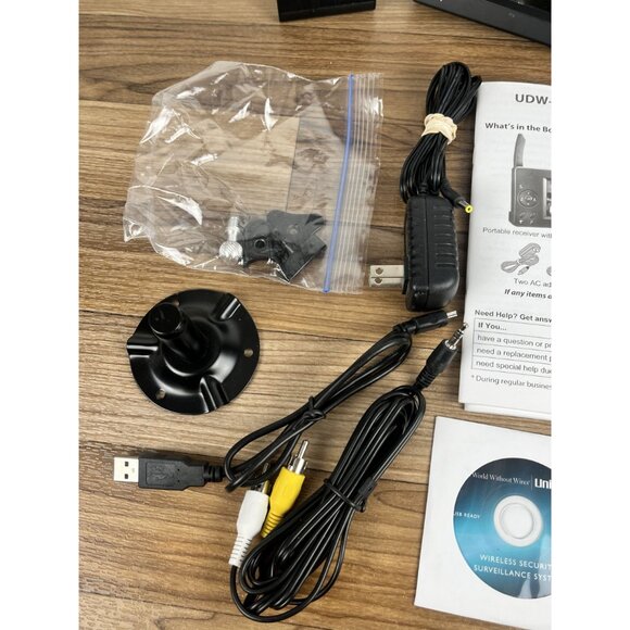 Uniden UDW-10003 Surveillance System Display Monitor & Security Camera System - Picture 7 of 14